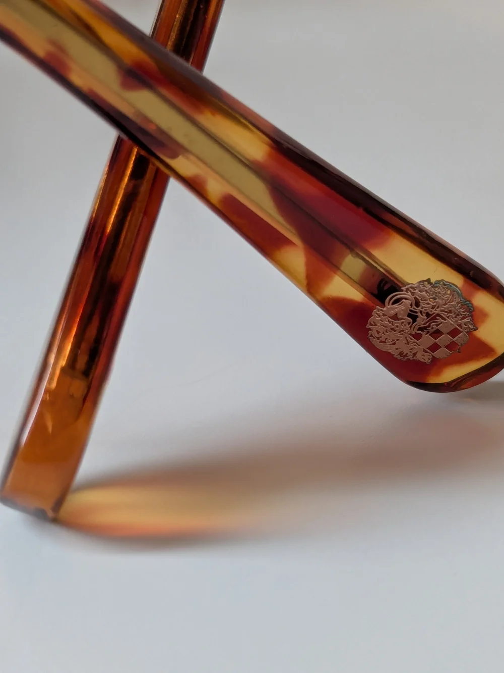 Vince Camuto Designer Cat Eye Sunglasses - Champagne/Gold Frame Brown Lenses